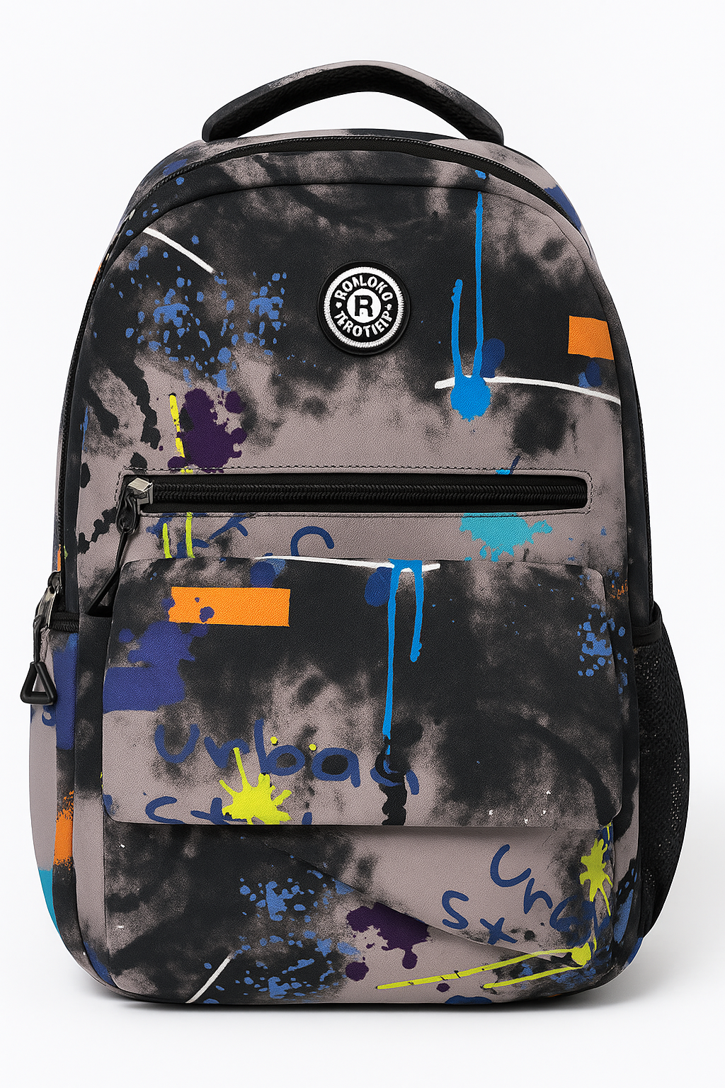 Trendy Printed School & Travel Backpack – Multi-Compartment Durable Bag for Teens & Adults