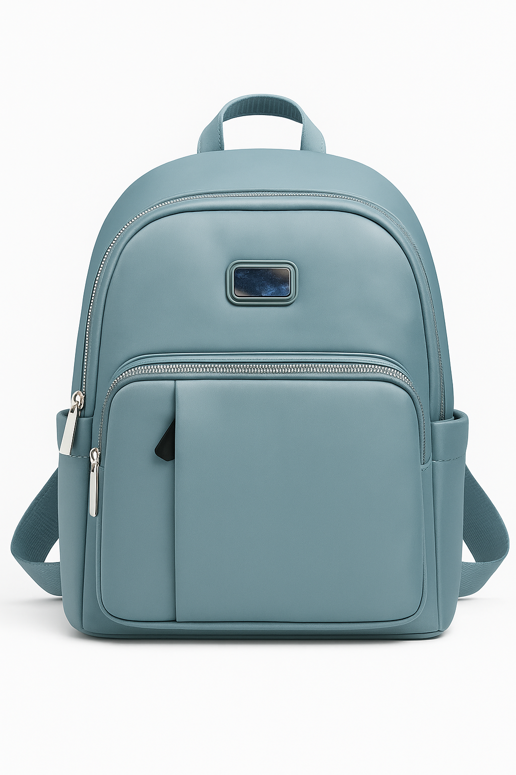 Premium Teal Laptop Backpack – Stylish College, Office & Travel Shoulder Bag with Multi-Pockets for Women