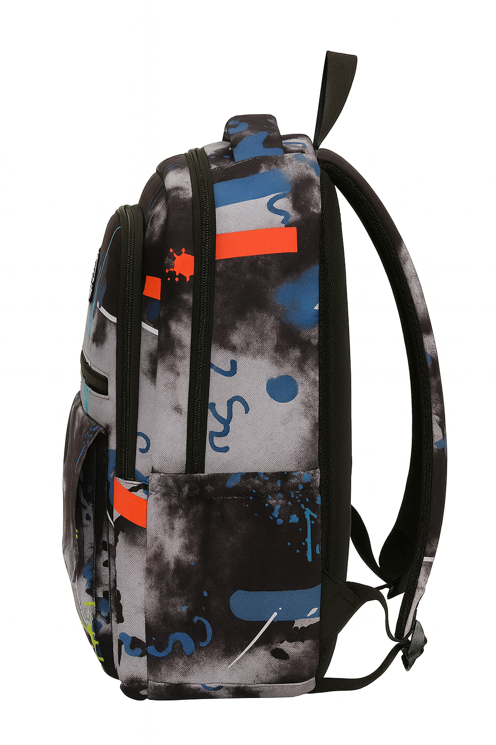 Trendy Printed School & Travel Backpack – Multi-Compartment Durable Bag for Teens & Adults